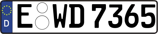 E-WD7365