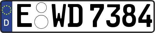 E-WD7384