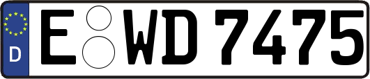 E-WD7475
