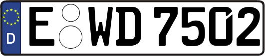 E-WD7502