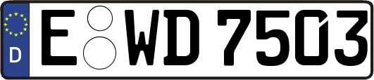E-WD7503