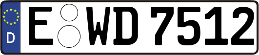 E-WD7512