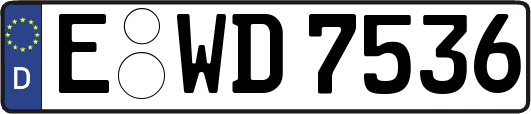 E-WD7536