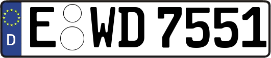 E-WD7551