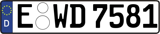 E-WD7581