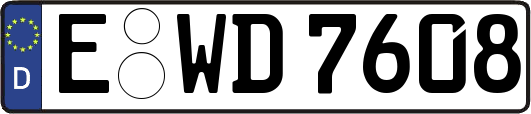 E-WD7608