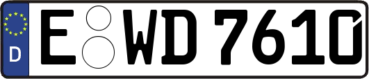 E-WD7610