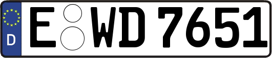 E-WD7651
