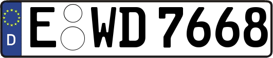 E-WD7668