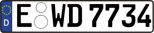 E-WD7734