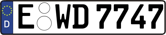 E-WD7747