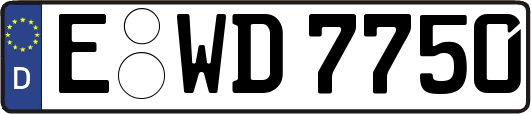 E-WD7750
