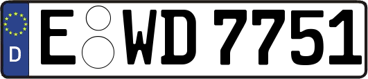 E-WD7751
