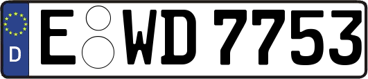 E-WD7753