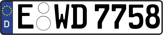 E-WD7758