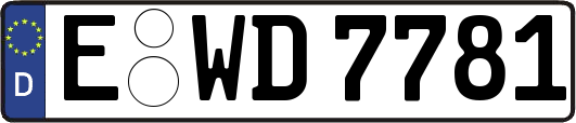 E-WD7781
