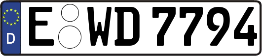 E-WD7794