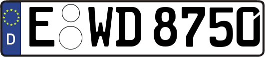 E-WD8750