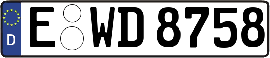 E-WD8758