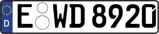 E-WD8920