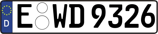 E-WD9326