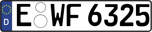 E-WF6325