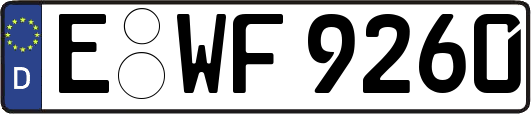 E-WF9260