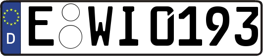 E-WI0193