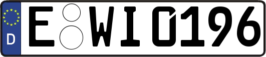 E-WI0196