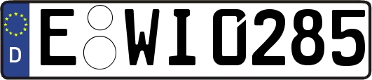 E-WI0285