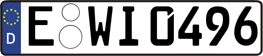 E-WI0496