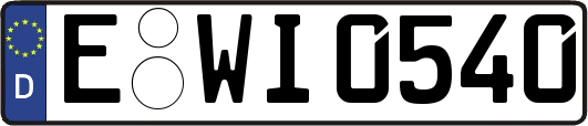 E-WI0540