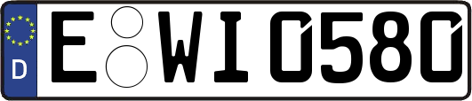 E-WI0580