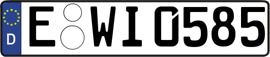 E-WI0585