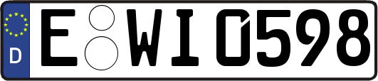E-WI0598
