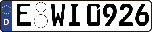 E-WI0926