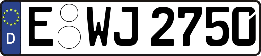 E-WJ2750