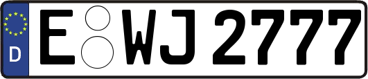 E-WJ2777