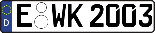 E-WK2003