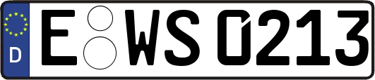 E-WS0213