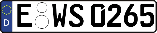 E-WS0265