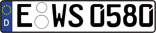 E-WS0580
