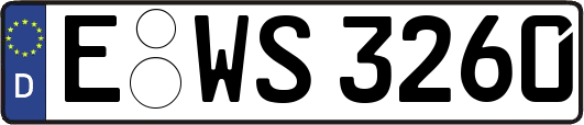 E-WS3260