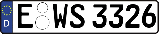 E-WS3326