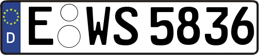 E-WS5836