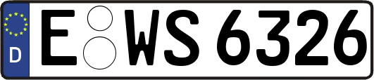 E-WS6326