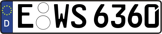 E-WS6360