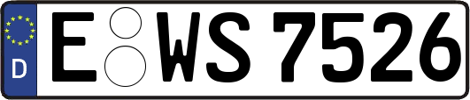 E-WS7526