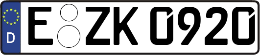 E-ZK0920