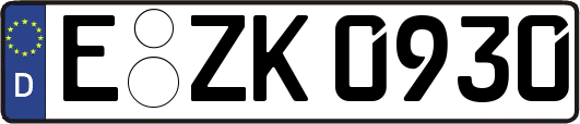 E-ZK0930